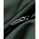 CITYCONIC softshell kabát - sötétzöld