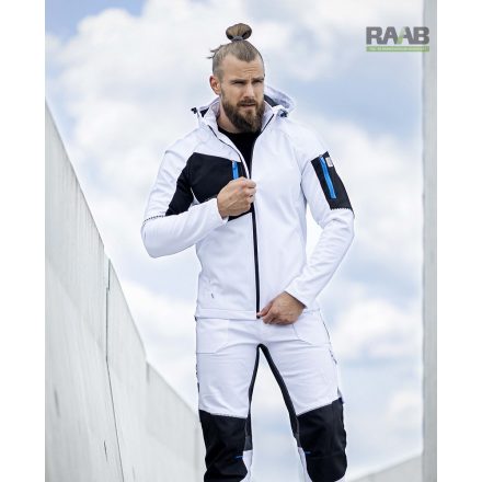 CITYCONIC softshell kabát - fehér