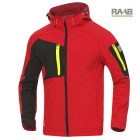 CITYCONIC softshell kabát - piros