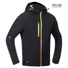 CREATRON® fekete-neon softshell kabát