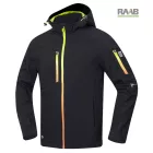 CREATRON® fekete-neon softshell kabát