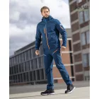 CREATRON® kék-neon softshell kabát