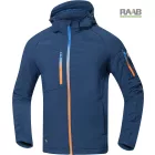 CREATRON® kék-neon softshell kabát