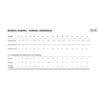 SANDER fehér férfi nadrág