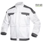 COOL Trend festő munkakabát S-4XL-ig fehér-szürke