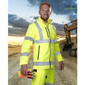 Dzseki és mellény egyben REF501 softshell - Hi-Vis sárga