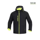ARDON®VISION softshell télikabát - fekete/neonsárga
