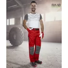 2STRONG Derekas munkásnadrág -piros-szürke