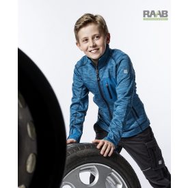 Breeffidry melange gyermek felső - kék