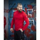 Breeffidry termoactiv funkcionális pulóver - piros