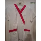 Kamilla fehér tunika pink szegéllyel  S méretben