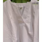 Bíborka fehér tunika fehér szegéllyel 