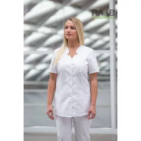 Gerbera Fehér köpeny 