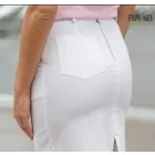 Farmerszabású sztreccs szoknya