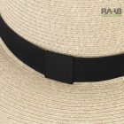 Szalmakalap levehető szalaggal B725