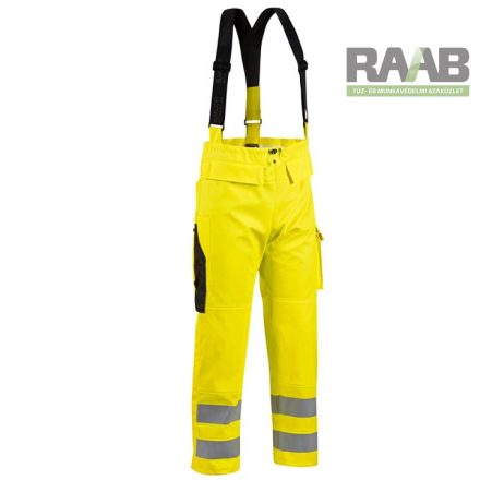 FR, High-Vis Lángálló, saválló, lélegző esőnadrág 1303-2009