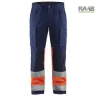 Jól láthatósági munkásnadrág sztreccs betéttel 1551-1811