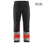 Jól láthatósági munkásnadrág sztreccs betéttel 1551-1811