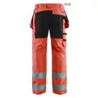 Jól láthatósági munkásnadrág sztreccs betétekkel 1552-1811