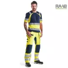 Jól láthatósági munkásnadrág sztreccs betétekkel 1552-1811