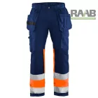 High Vis nadrág sztreccs betéttel