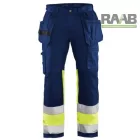 High Vis nadrág sztreccs betéttel