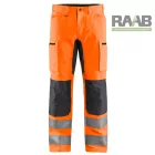 High Vis nadrág sztreccs betéttel