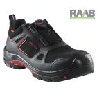 GECKO munkavédelmi cipő S3 SRC HRO ESD fekete/piros