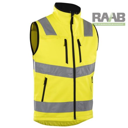 Láthatósági softshell mellény 3049-2517