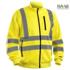 High-Vis Jól láthatósági cipzáros pulóver 3358-1974
