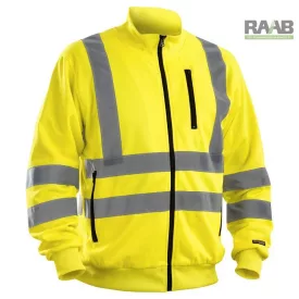 High-Vis Jól láthatósági cipzáros pulóver 3358-1974