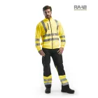 High-Vis Jól láthatósági cipzáros pulóver 3358-1974
