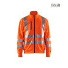 High-Vis Jól láthatósági cipzáros pulóver 3358-1974