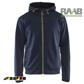 Kapucnis pulóver cipzárral 3363-2526