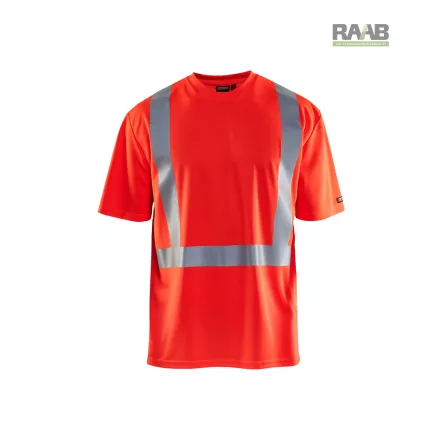 High-Vis, Piros UV sugárzás ellen védő, poló 3382-1011-5500 