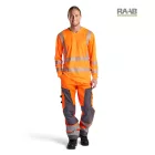 High-Vis, UV sugárzás ellen védő, hosszú ujjú poló 3385-1013