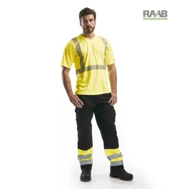   High Vis "V" nyakú UV védős póló 3386-1013-3300 