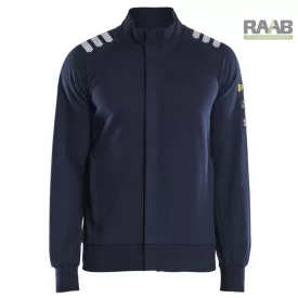 Lángálló pulóver cipzárral 3453-1762