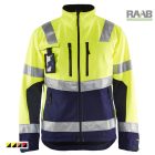 High-Vis Softshell kabát vízálló 4900-2517
