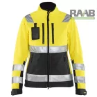 Láthatósági softshell dzseki női 4902-2517