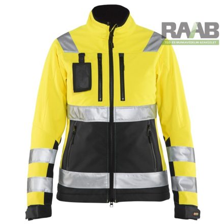 Láthatósági softshell dzseki női 4902-2517