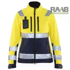 Láthatósági softshell dzseki női 4902-2517