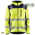 Kötött pulóver softshell betéttel High Vis
