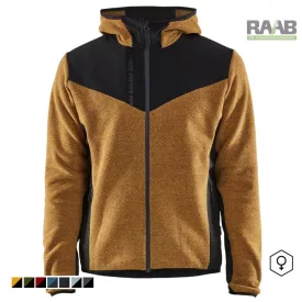 Kötött kardigán softshell betéttel 5940-2536
