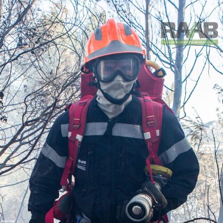 Bollé Chronosoft Firefighter víztiszta zárt védőszemüveg