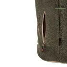 RAMMER khaki mellény báránybőr hatású