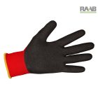 MANOS black/red kétrétegű nitril kesztyű