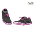 38-as méretű BOSKY Black/pink Barefoot Ultrakönnyű szabadidős cipő