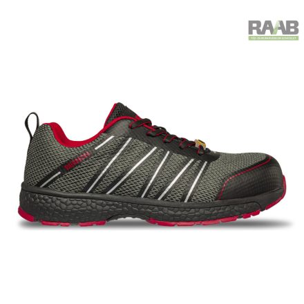 VECTRA S1P ESD NM Grey/red Félcipő