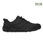 Barefoot Leather szabadidő cipő - Grafitfekete